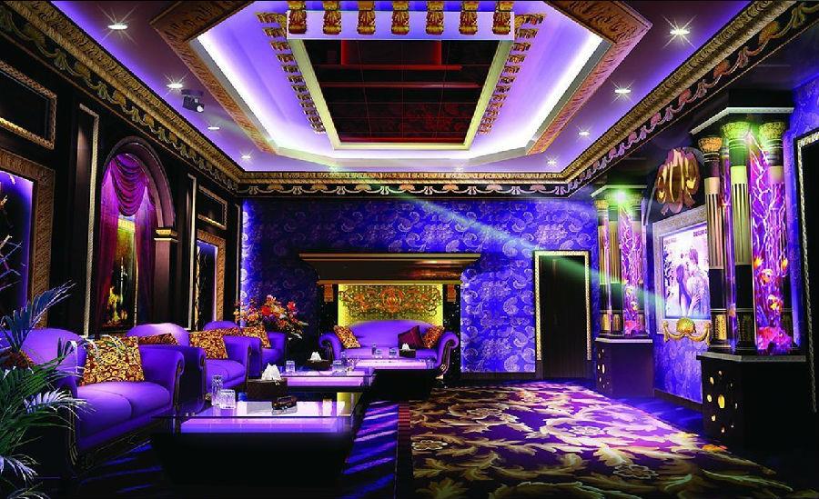 Madeinchina 12V/24V high power 60leds/m 5050 RGB outdoor led strip Purple-KTV-room-interior-design-night-rendering.jpg